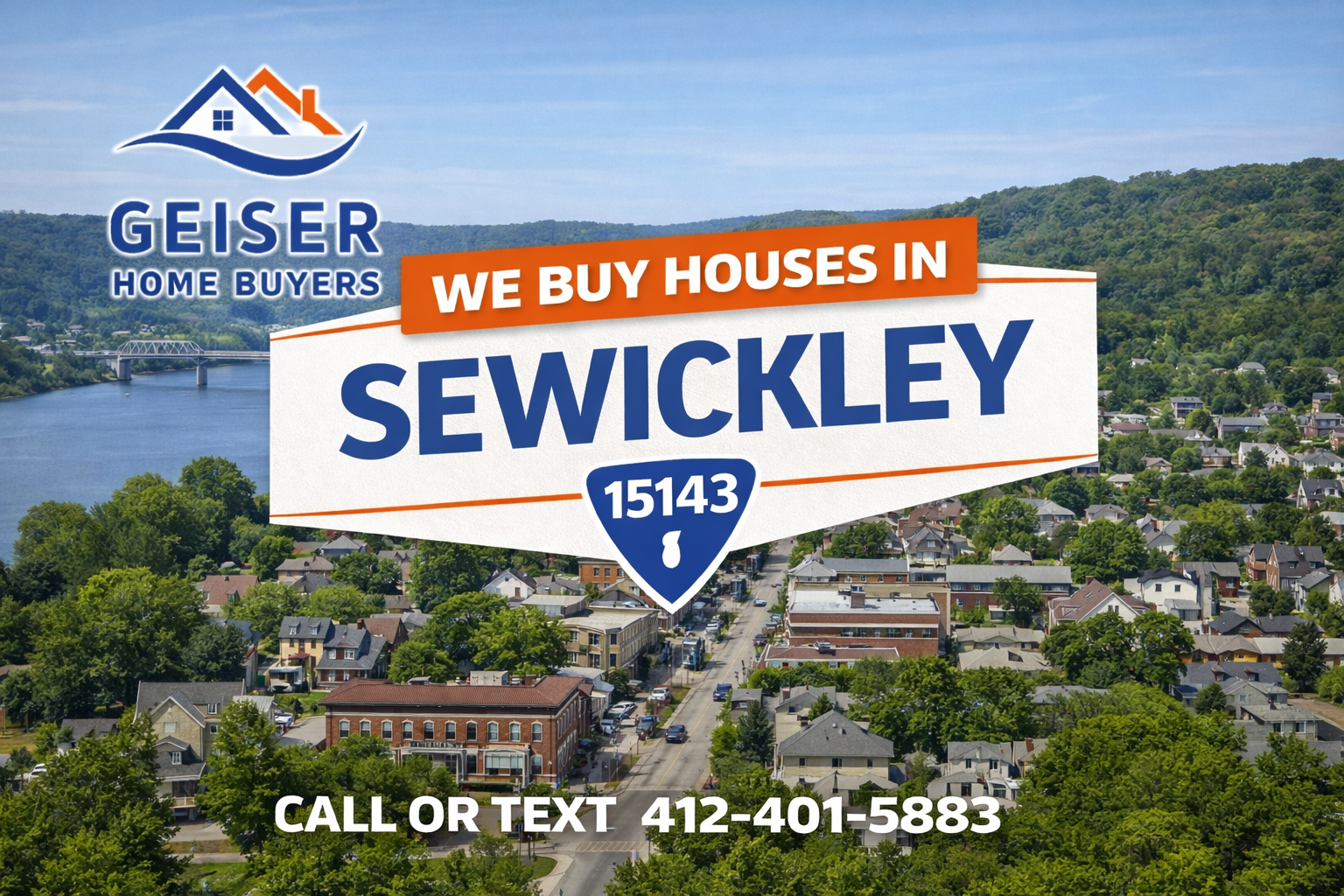 We buy houses in Sewickley PA 15143 fast cash home buyers no repairs needed Allegheny County